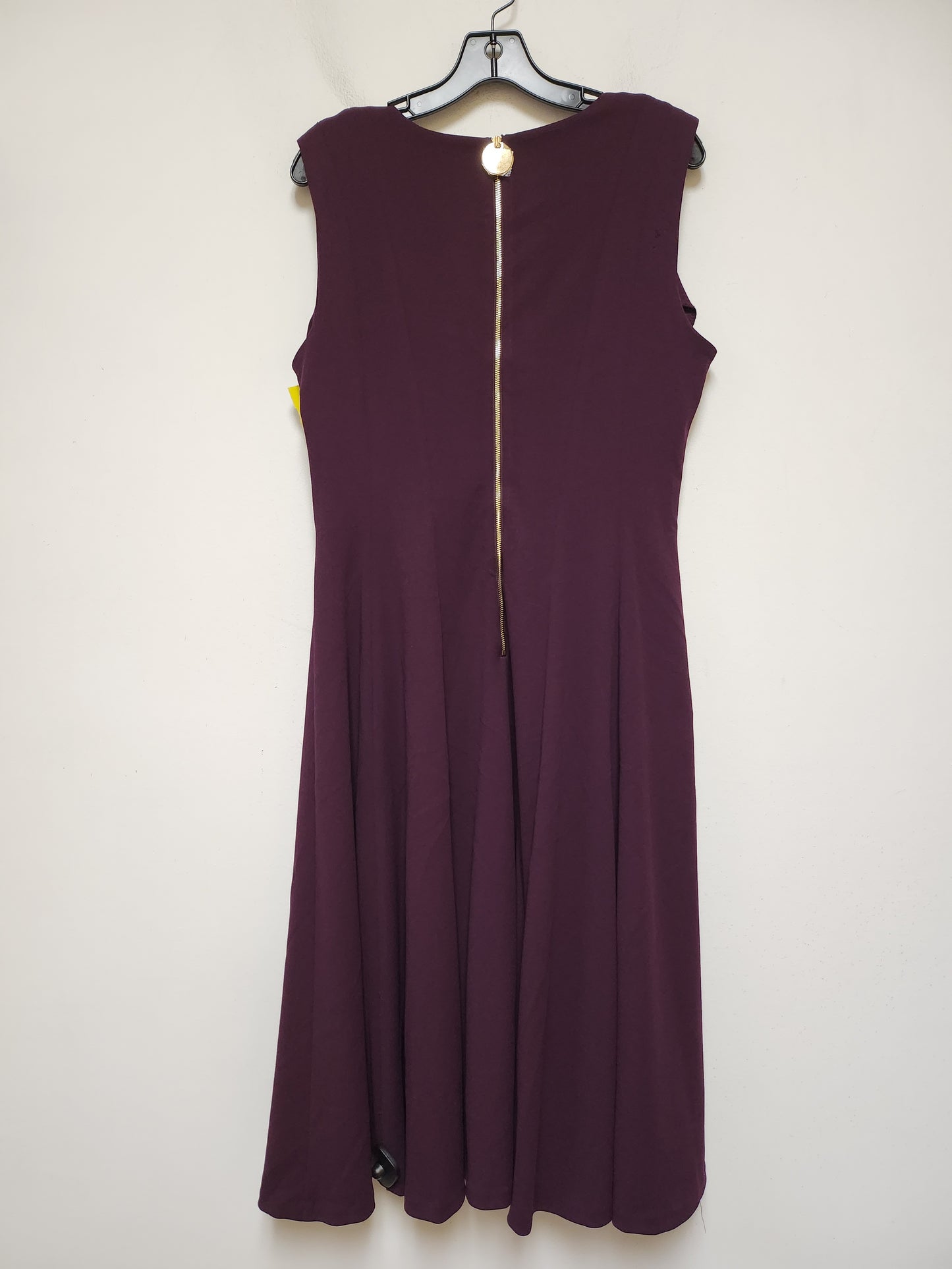 Dress Casual Maxi By Calvin Klein In Purple, Size: L