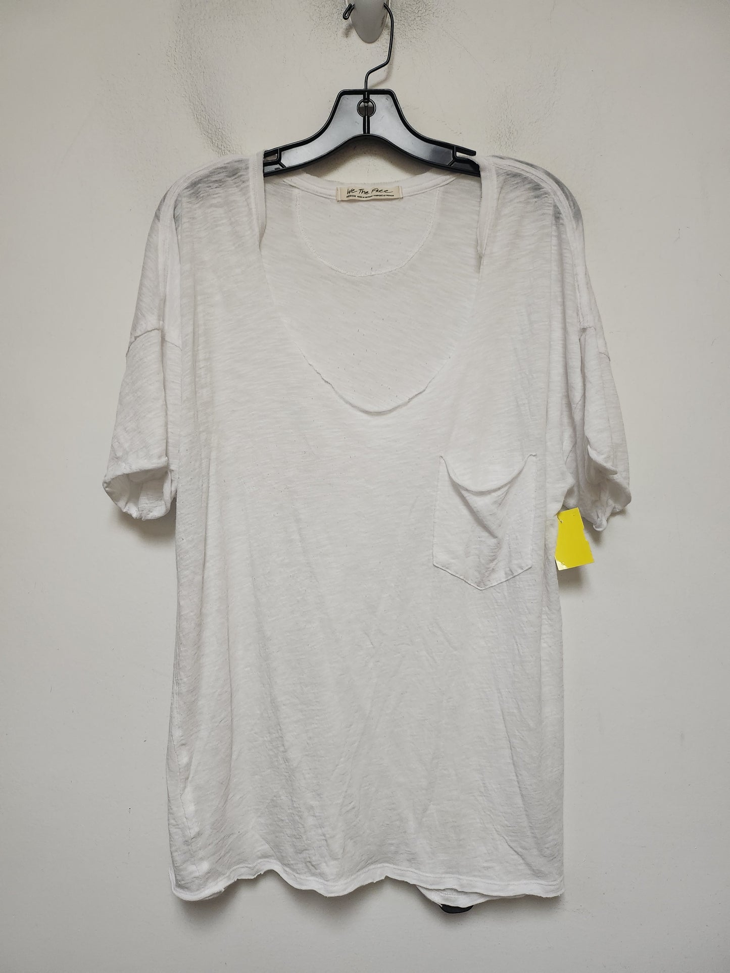 Top Short Sleeve Basic By We The Free In White, Size: M