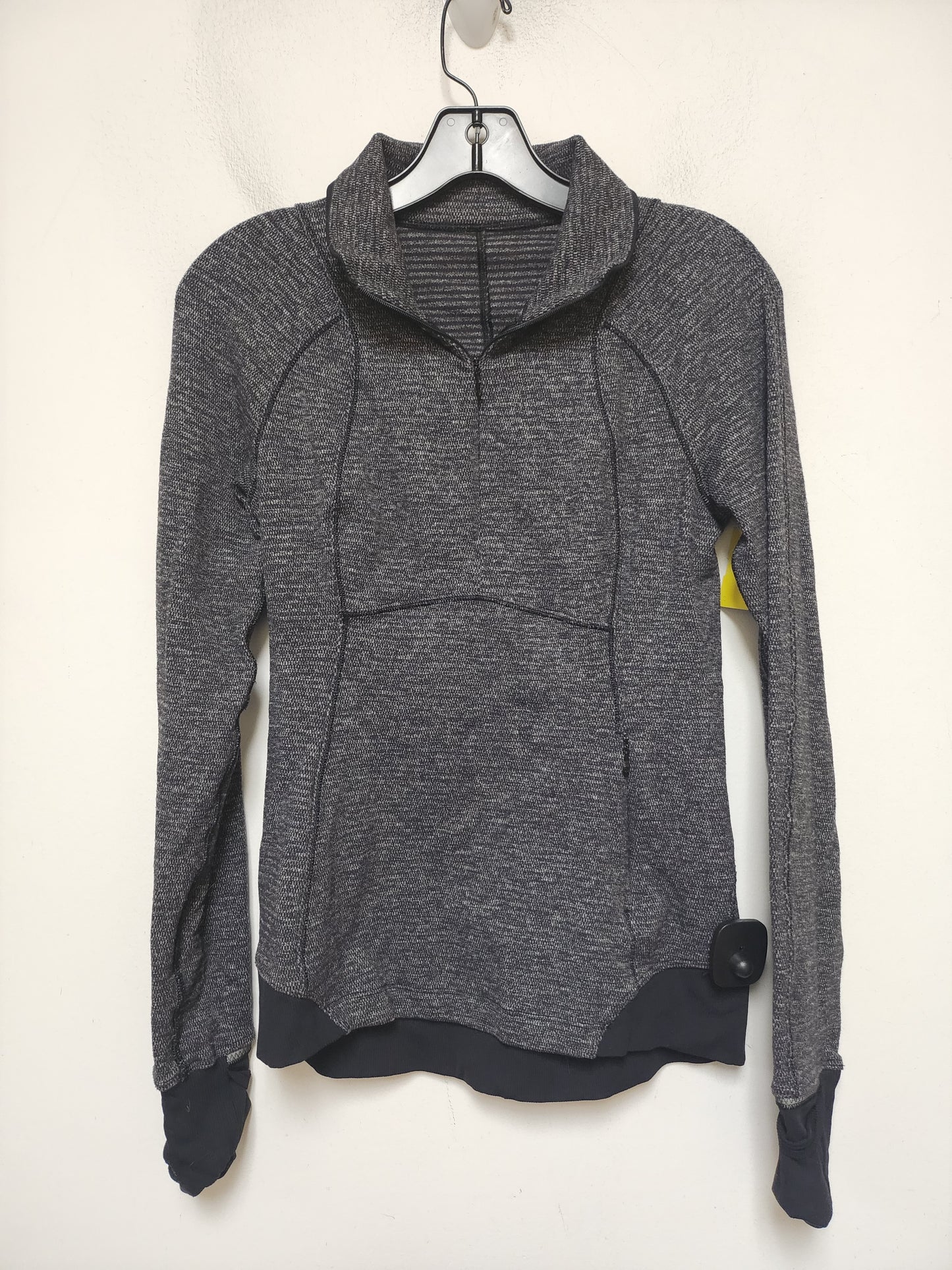 Athletic Jacket By Lululemon In Grey, Size: S