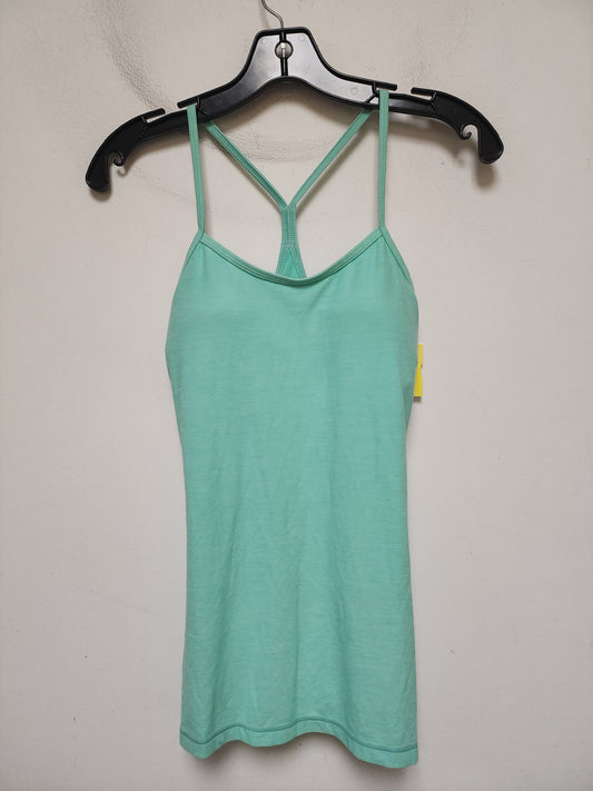 Athletic Tank Top By Lululemon In Green, Size: 10