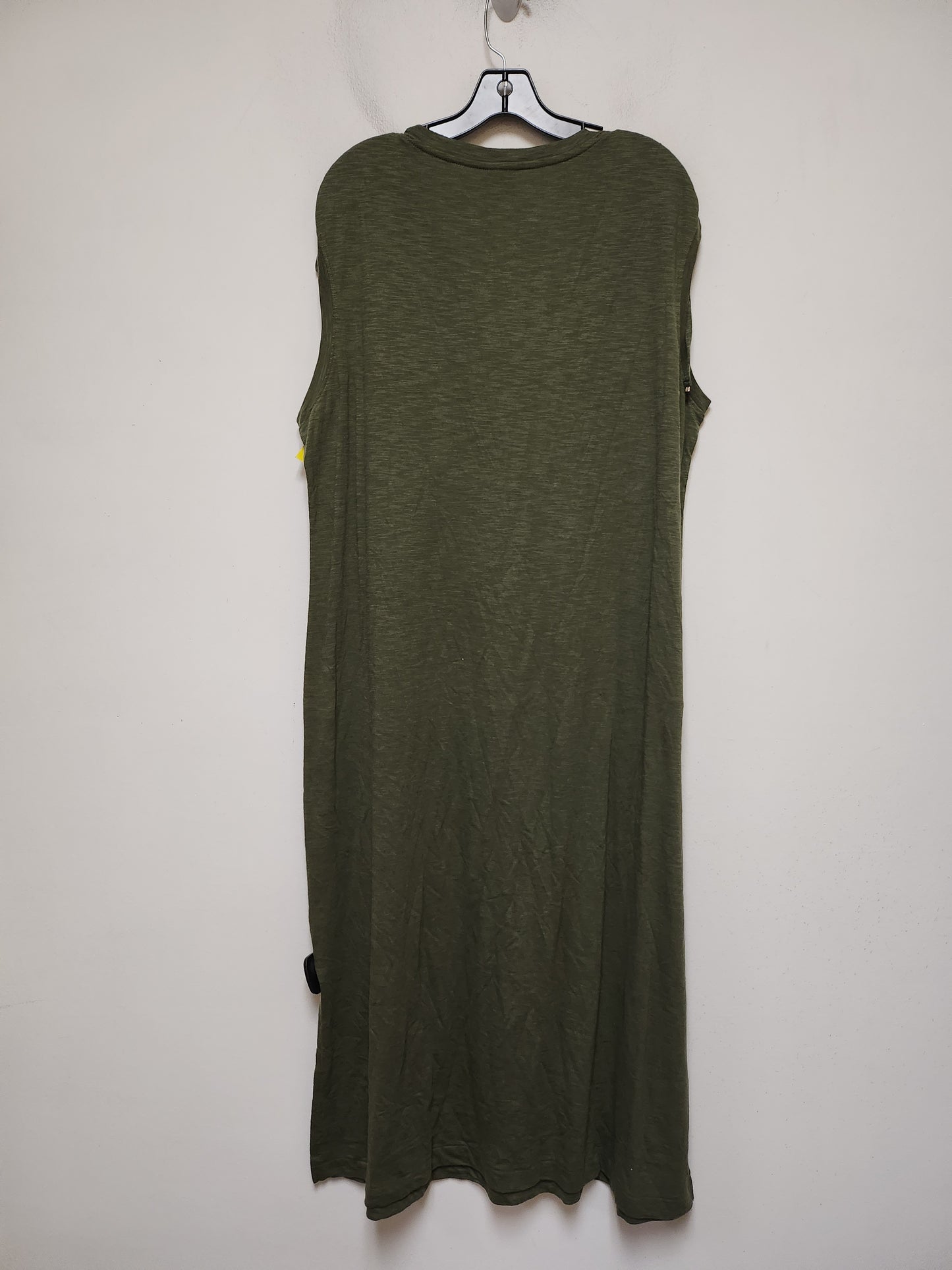 Dress Casual Maxi By Chicos In Green, Size: Xl