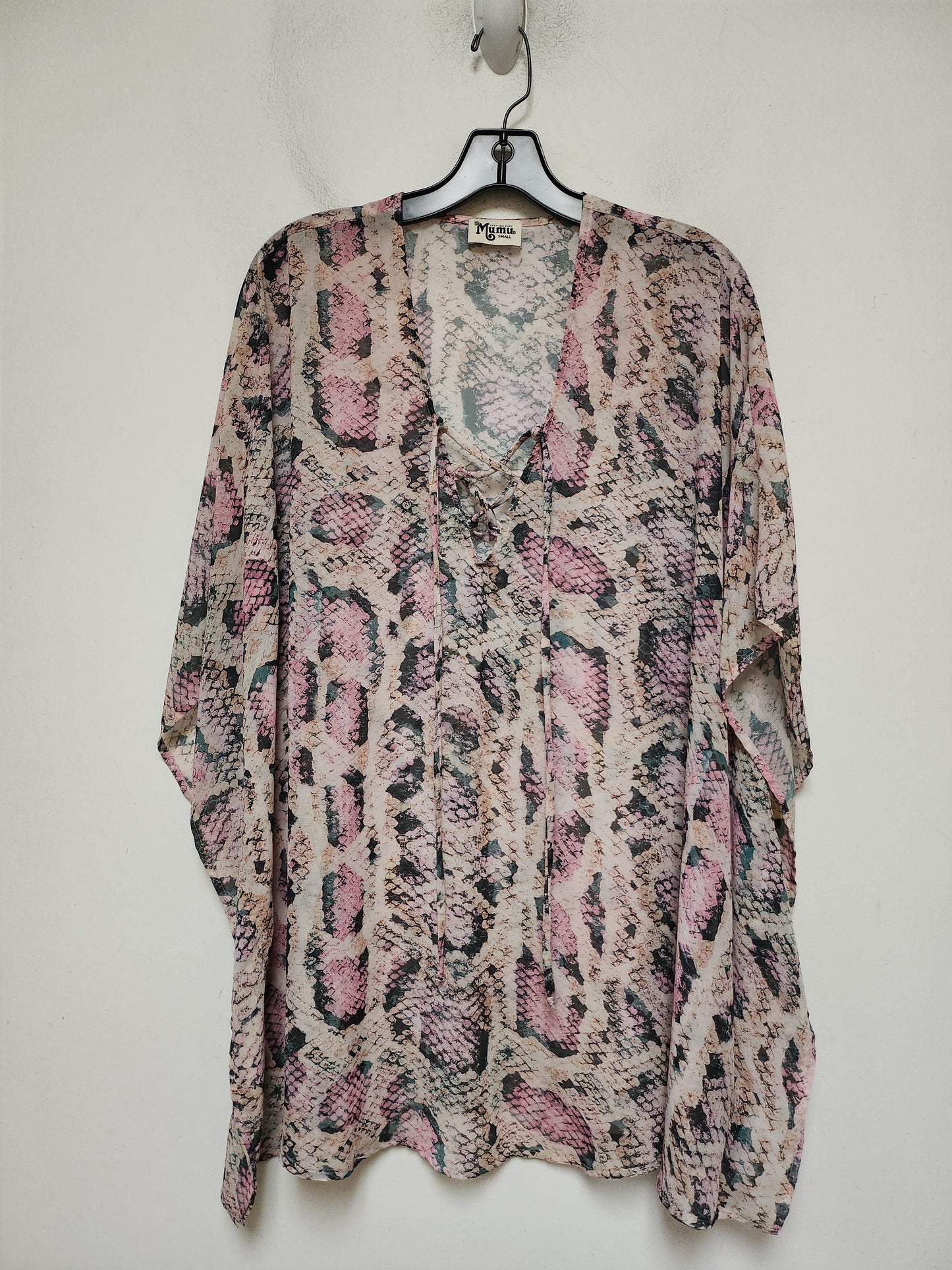 Swimwear Cover-up By Show Me Your Mumu In Snakeskin Print, Size: S