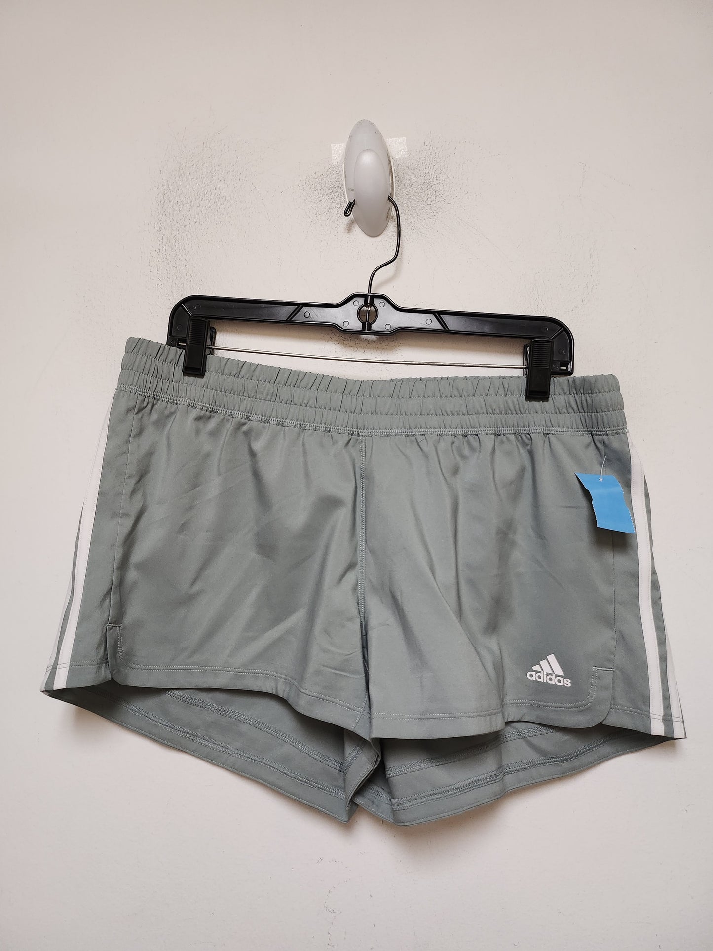 Athletic Shorts By Adidas In Green, Size: L