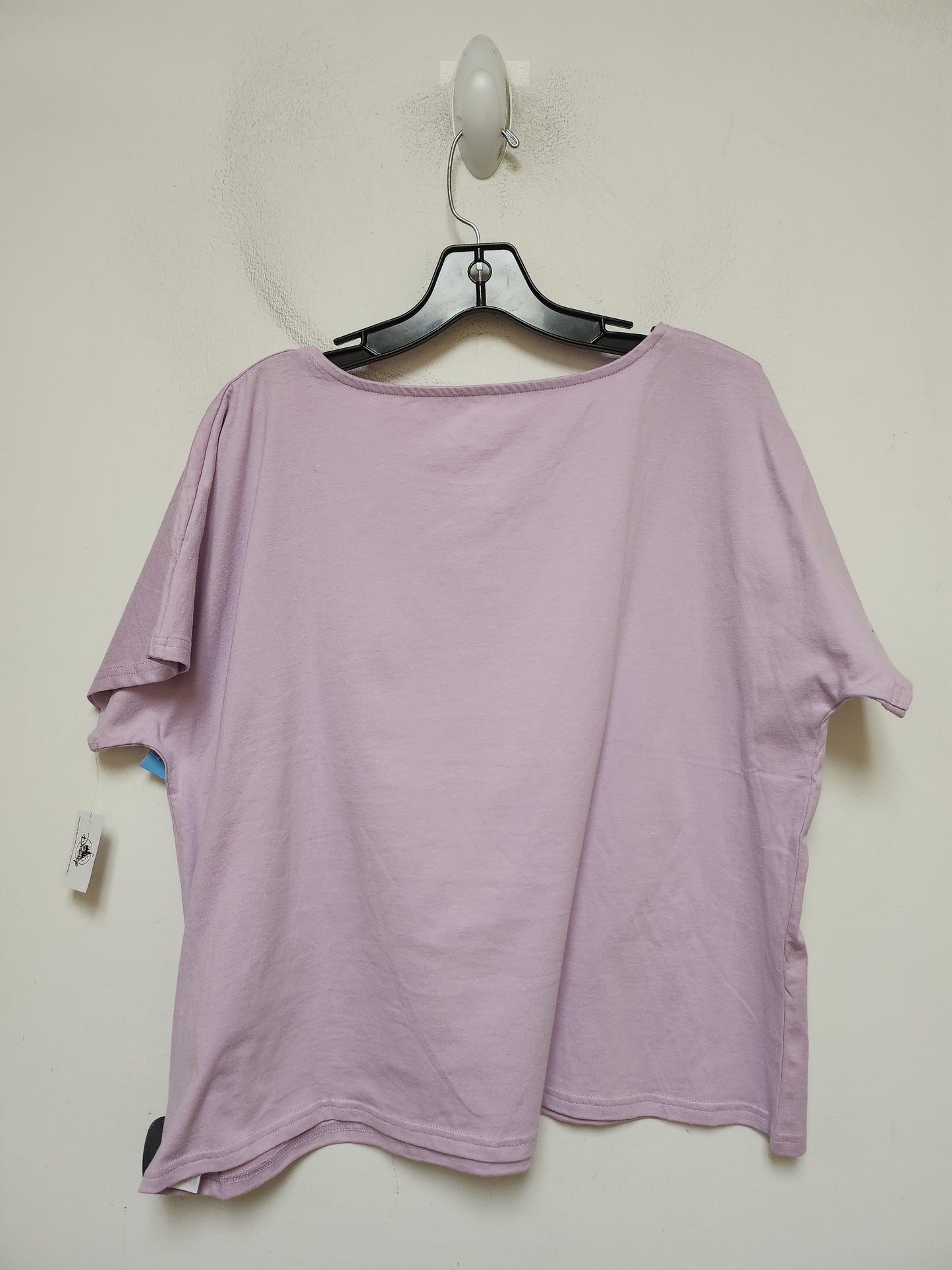 Top Short Sleeve Basic By Walt Disney In Purple, Size: L