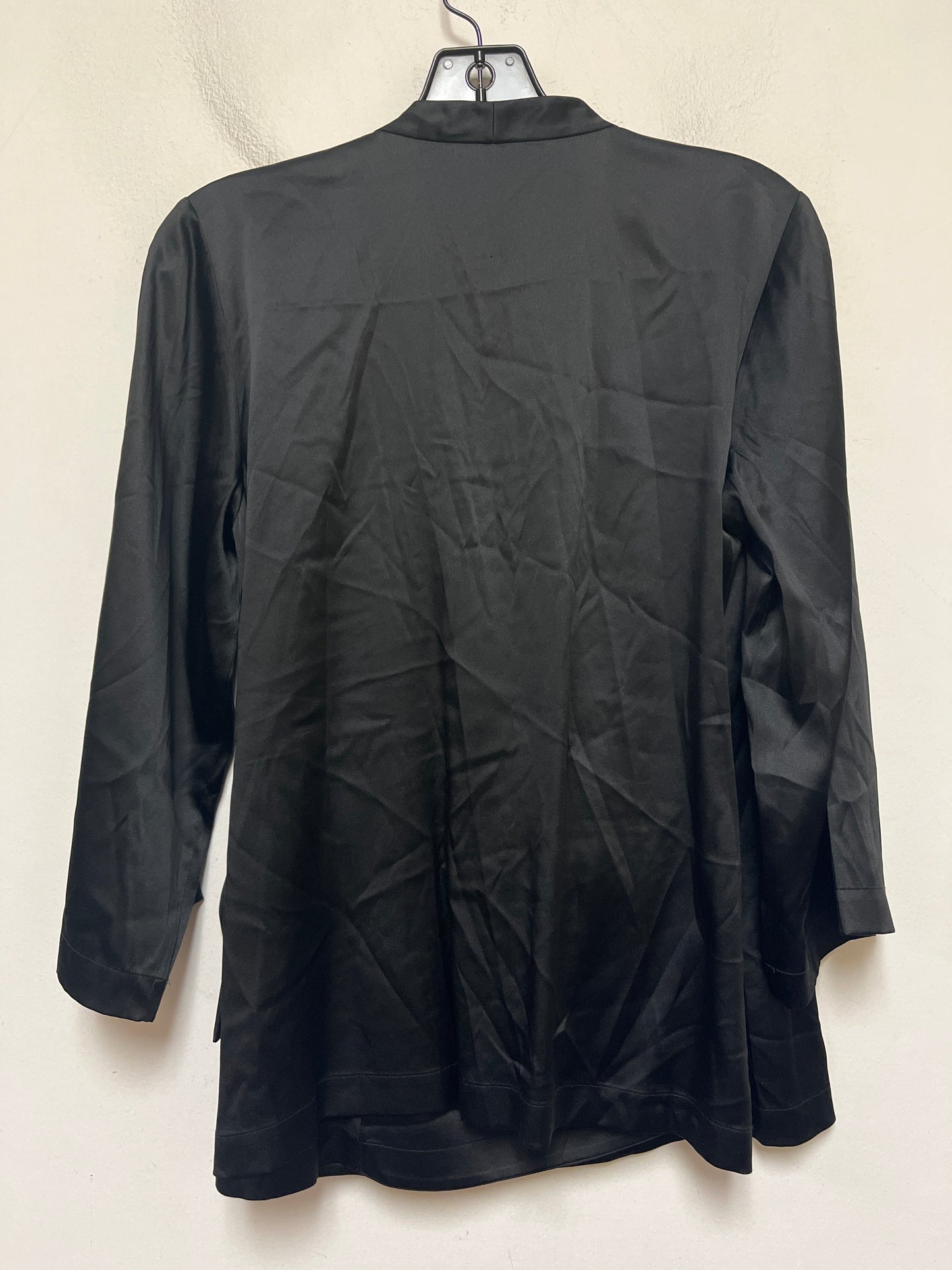 Top Long Sleeve By Eileen Fisher In Black, Size: Xs