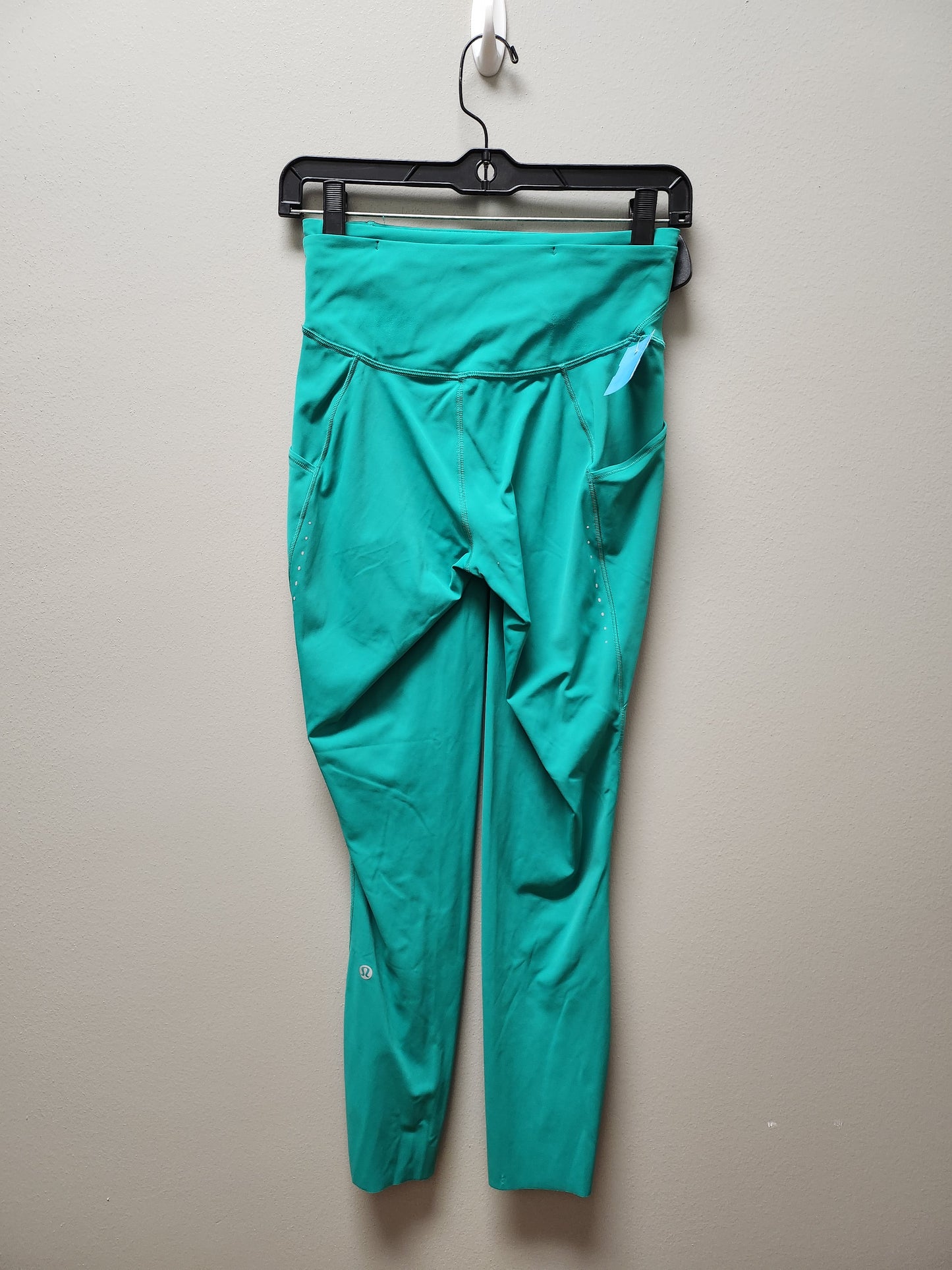 Athletic Leggings By Lululemon In Green, Size: 6