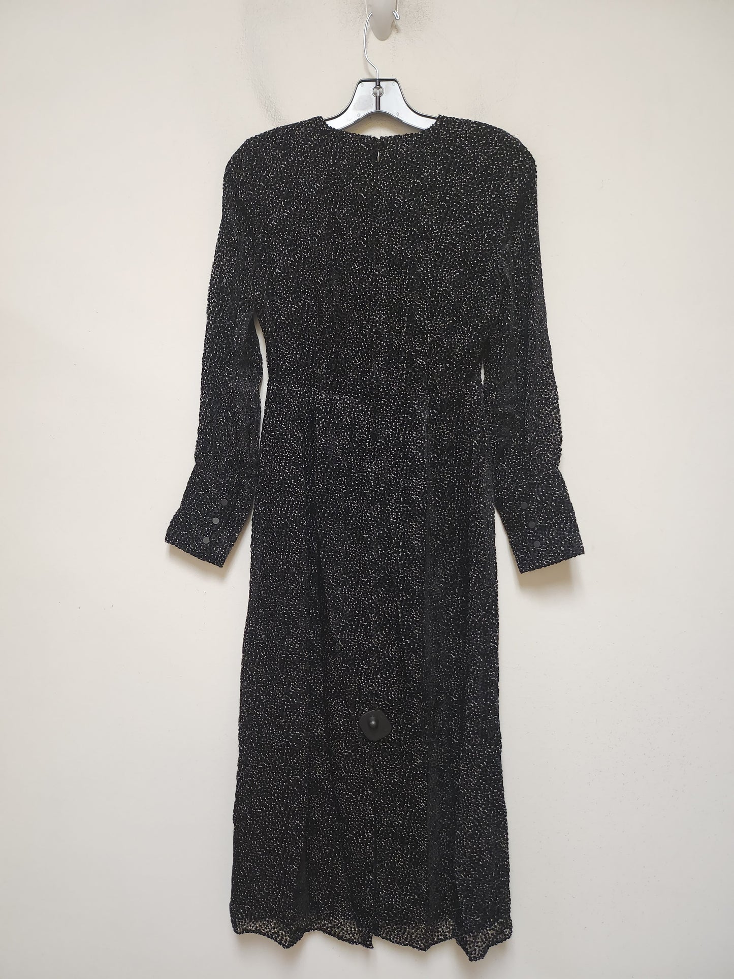 Dress Casual Maxi By Club Monaco In Black & White, Size: Xs