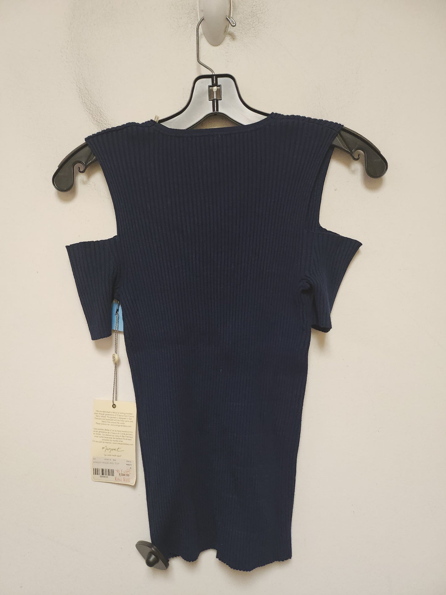 Top Short Sleeve By Margaret Oleary In Navy, Size: S