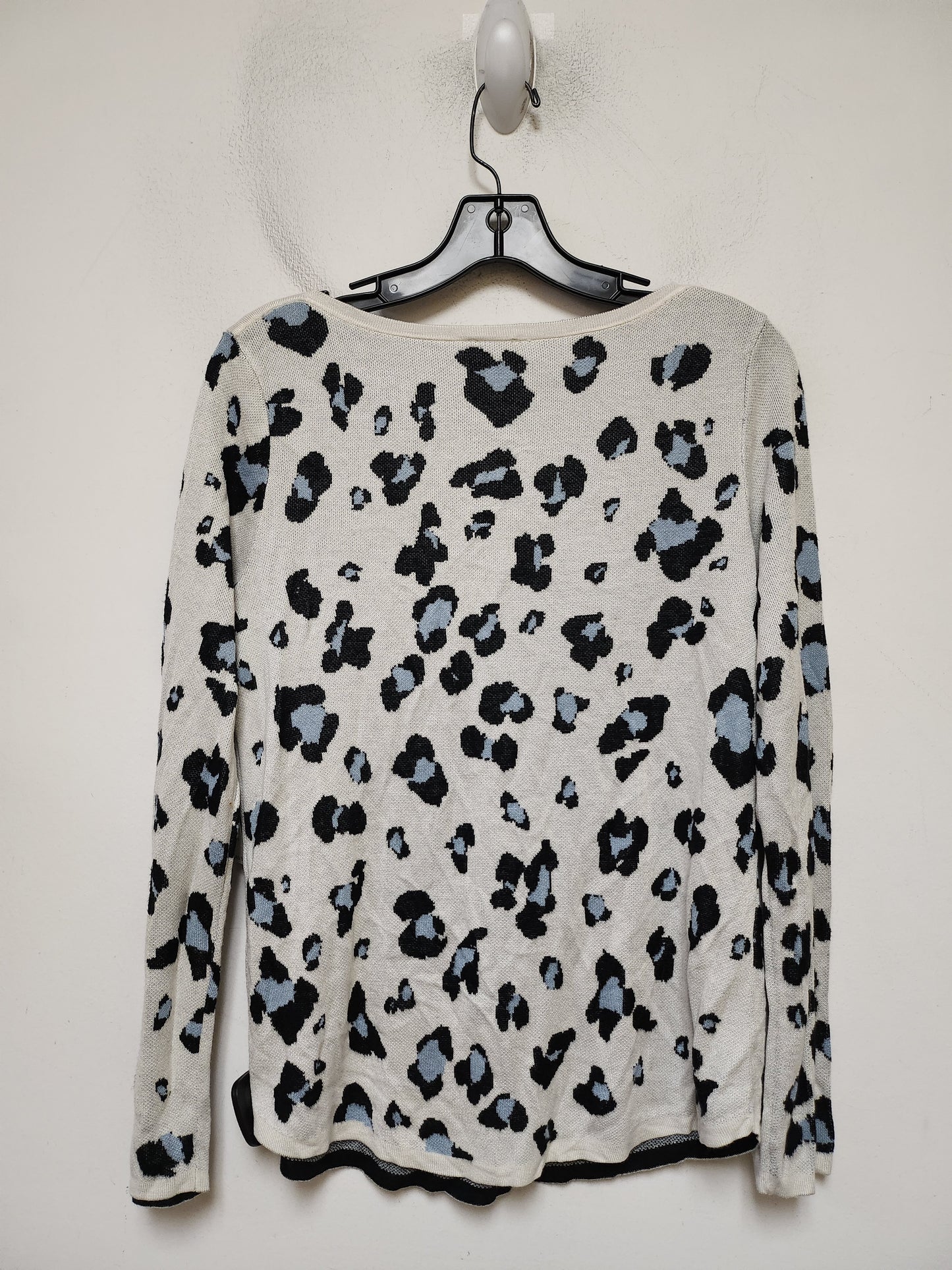 Sweater By Chicos In Animal Print, Size: S