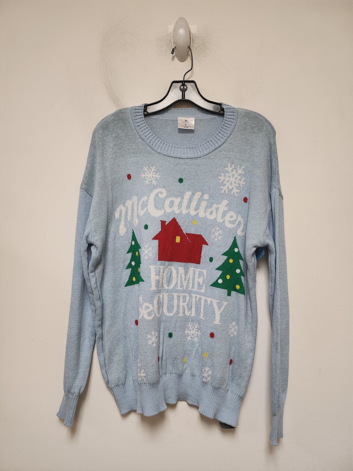 Sweater By Clothes Mentor In Blue, Size: L