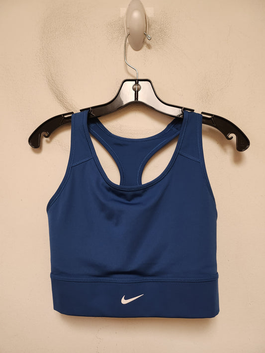 Athletic Bra By Nike Apparel In Blue, Size: L