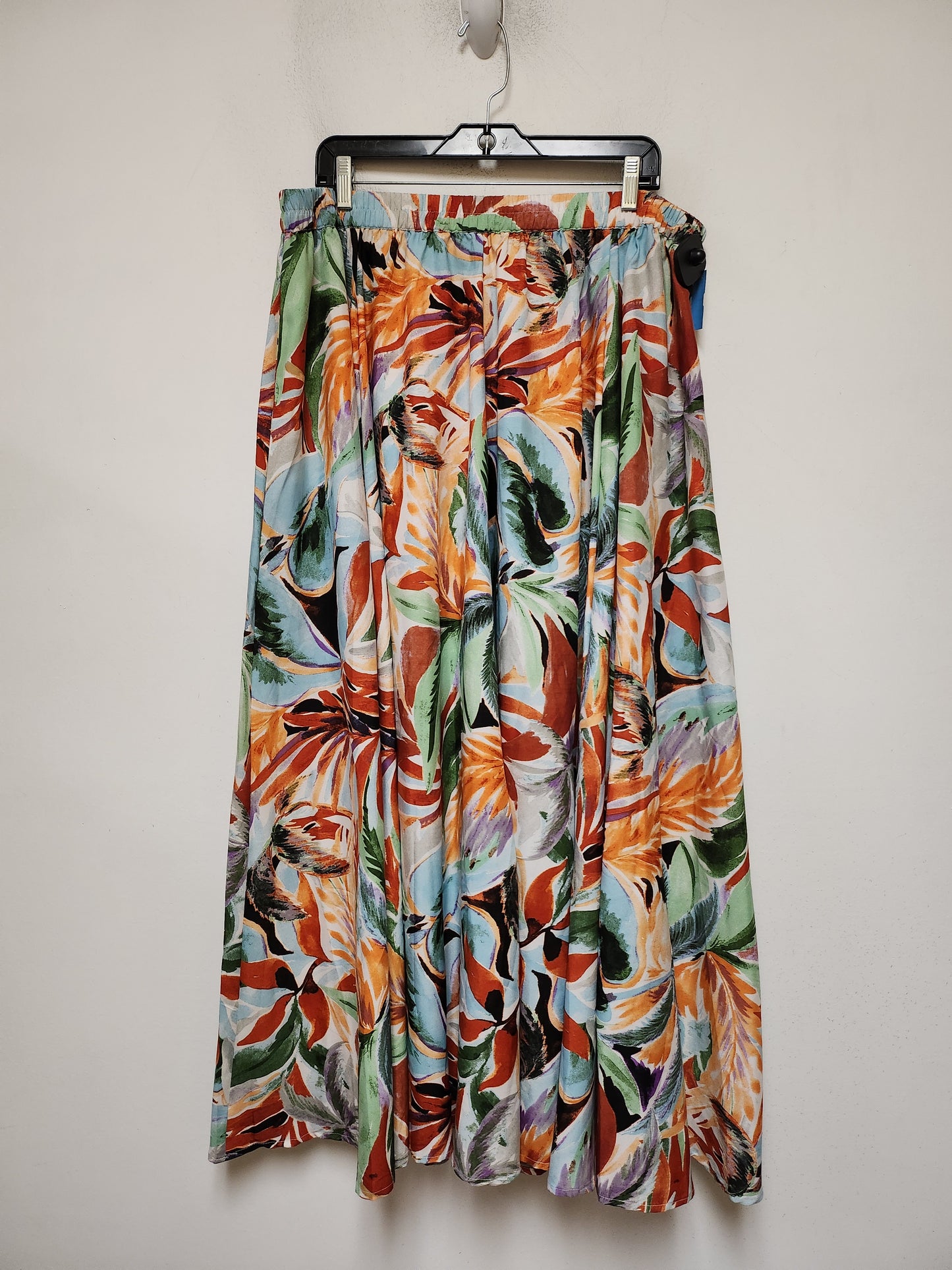 Skirt Maxi By Clothes Mentor In Multi-colored, Size: 16