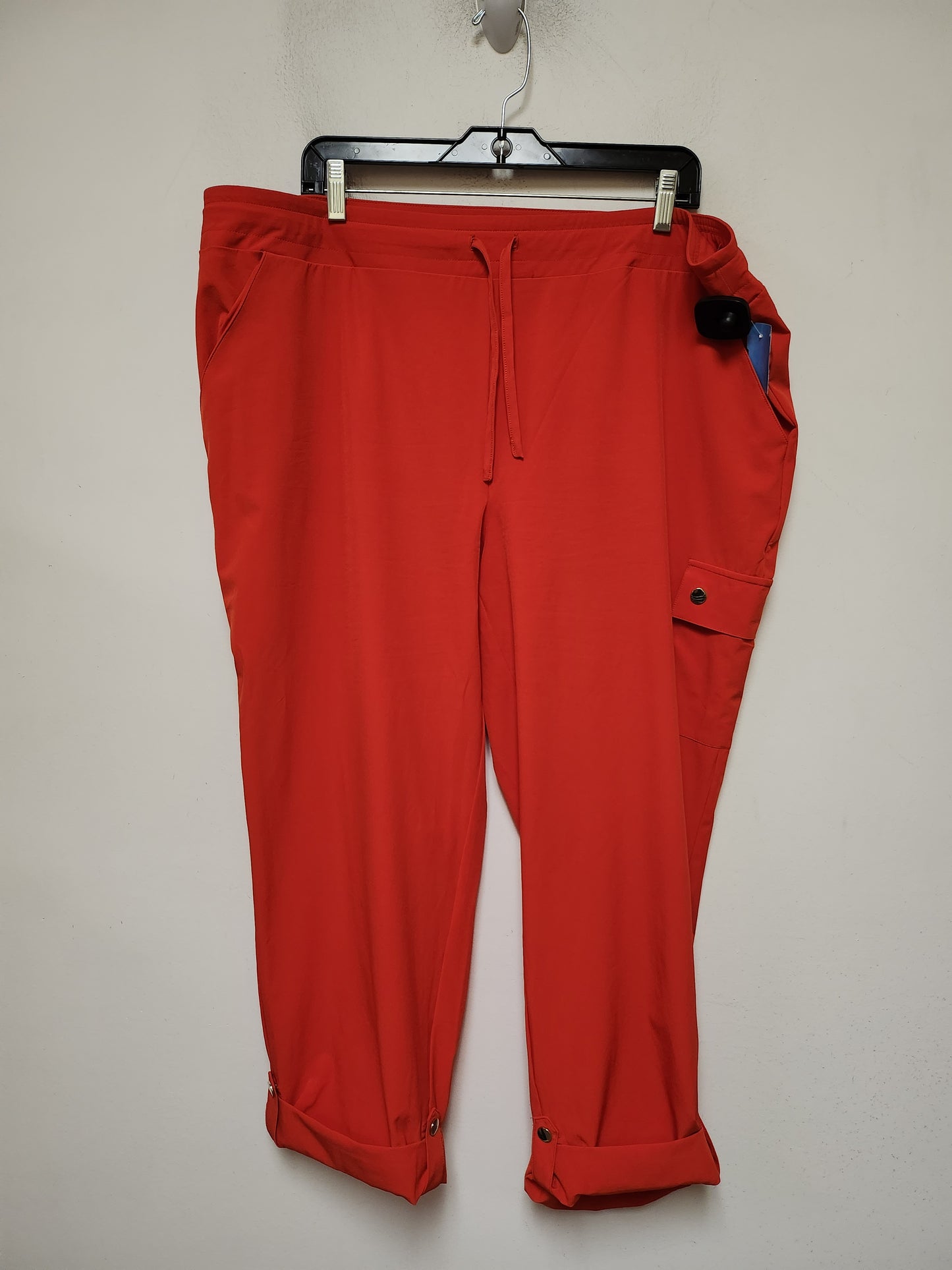 Pants Set 2pc By Chicos In Red, Size: 18