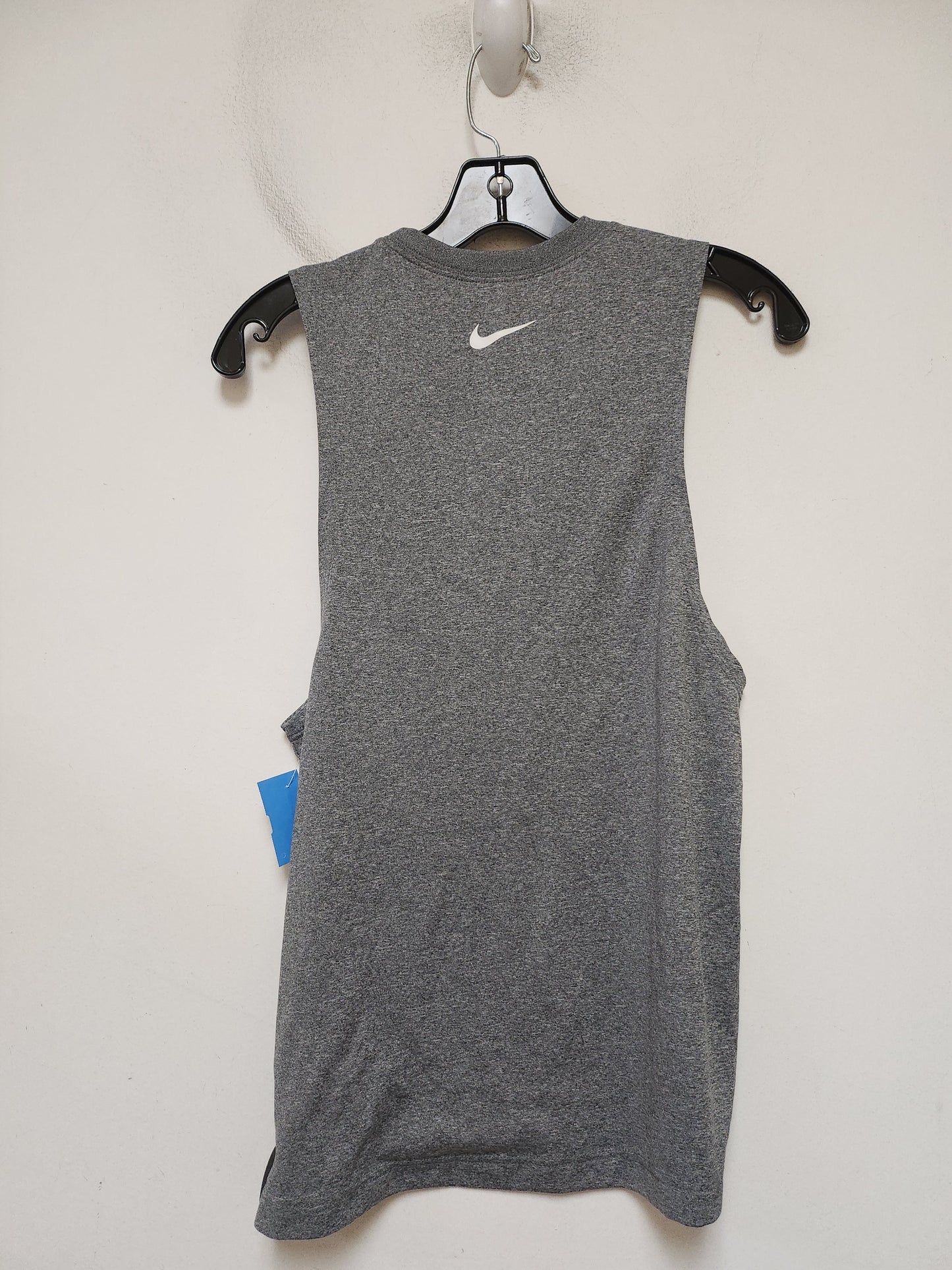 Athletic Tank Top By Nike Apparel In Grey, Size: Xs