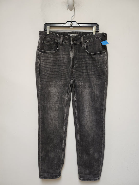 Jeans Straight By Chicos In Black Denim, Size: 8