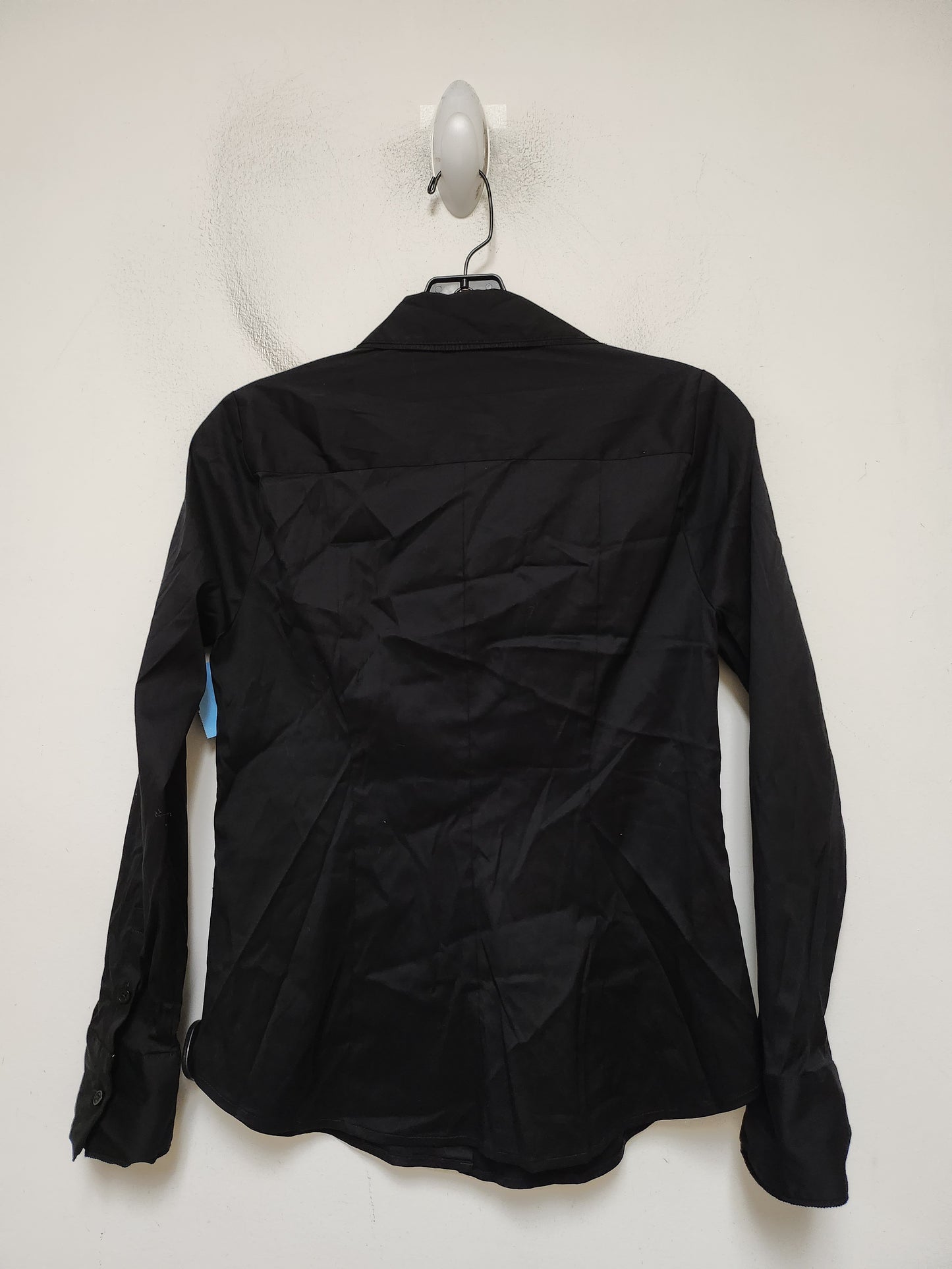 Top Long Sleeve By White House Black Market In Black, Size: Sp