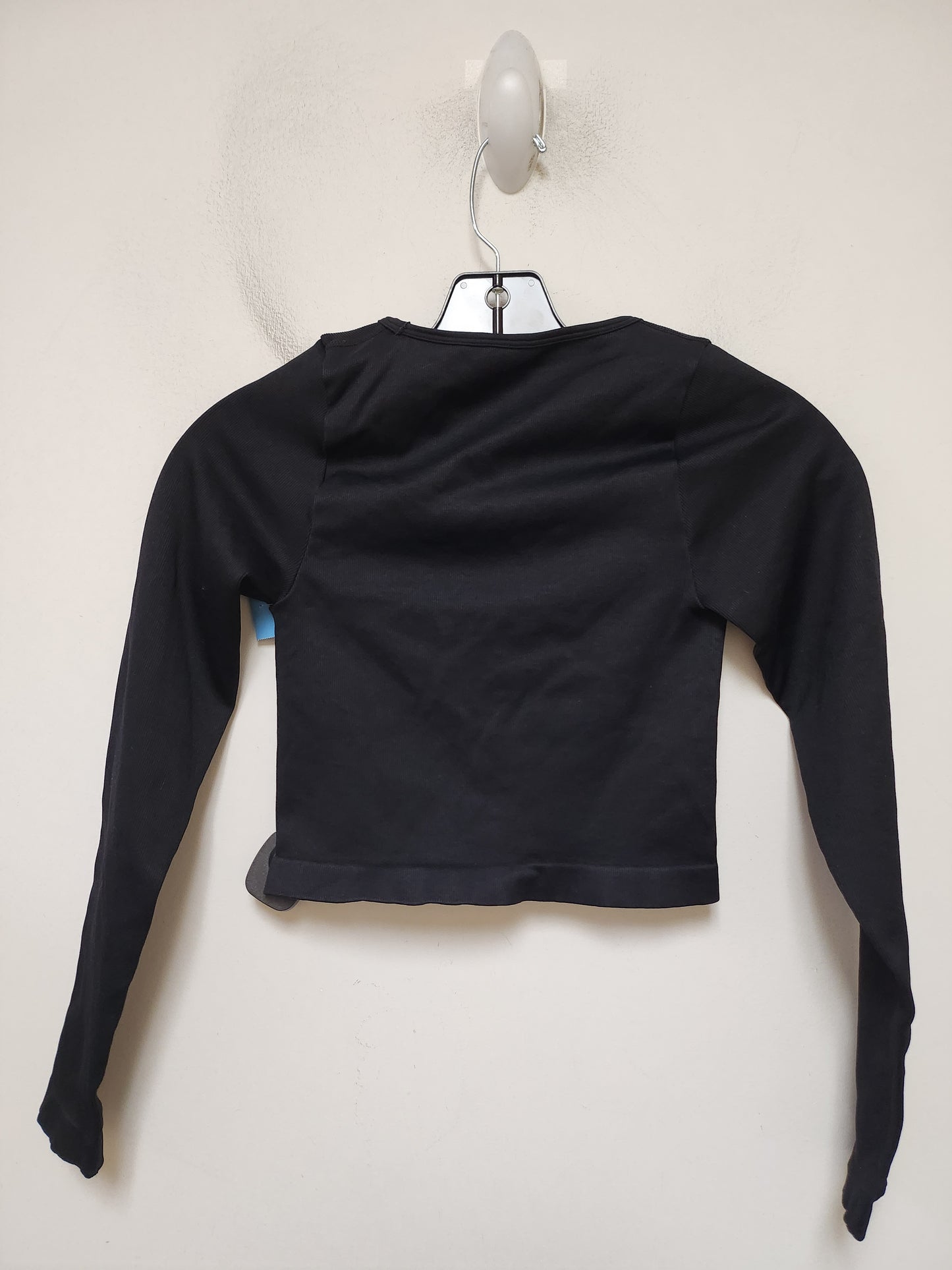 Athletic Top Long Sleeve Crewneck By Clothes Mentor In Black, Size: M