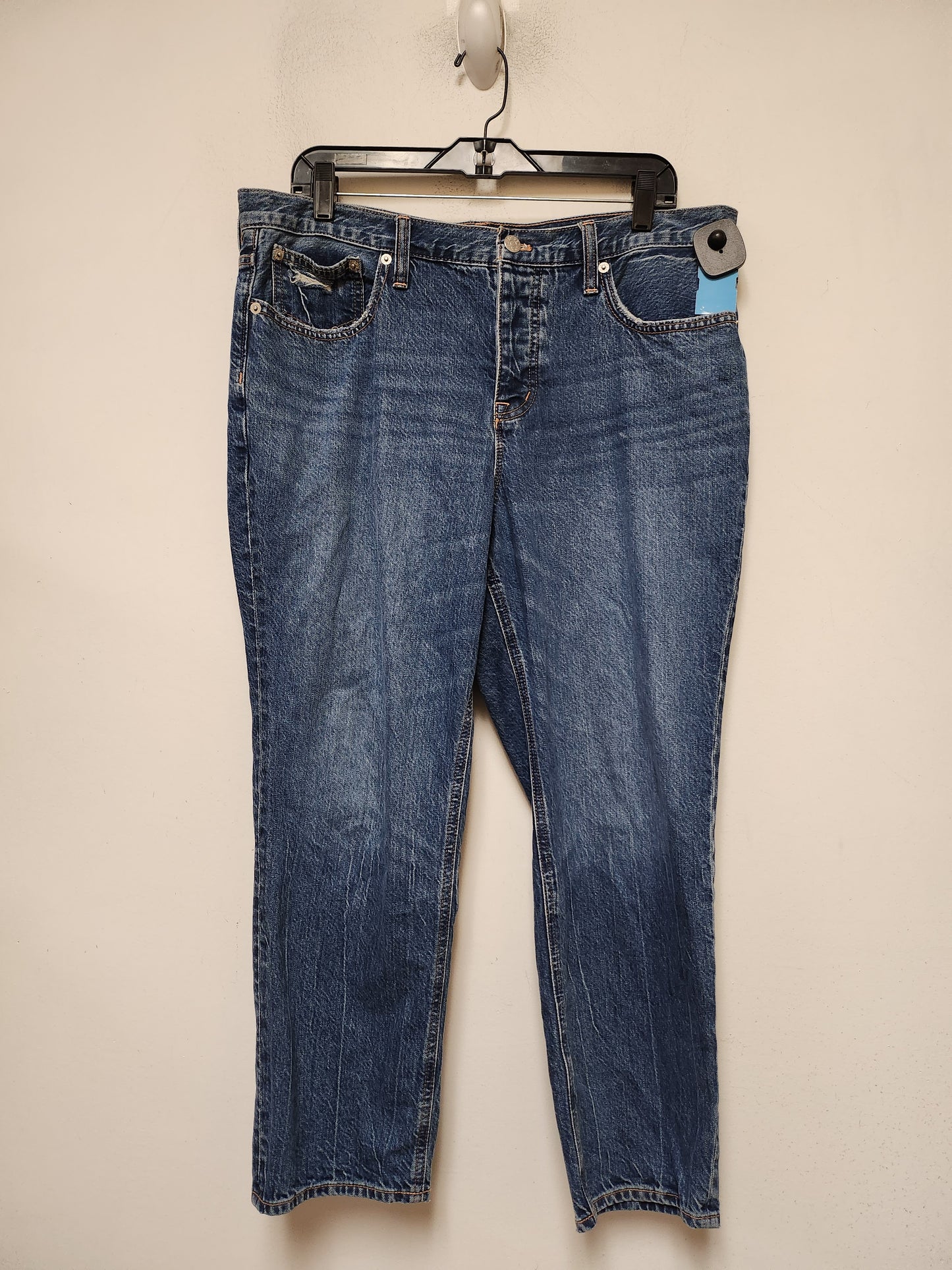 Jeans Boyfriend By J. Crew In Blue Denim, Size: 8p