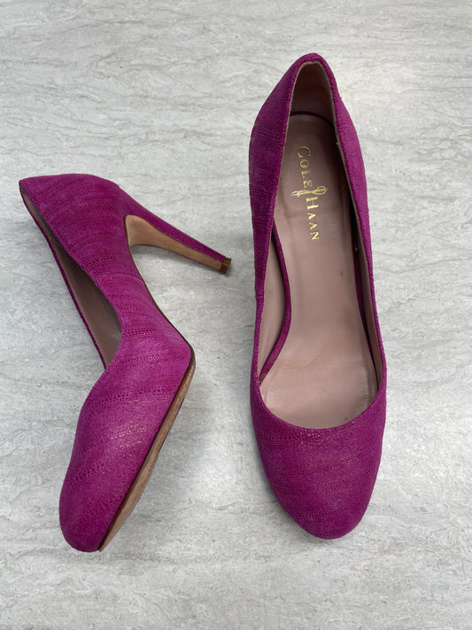 Shoes Heels Stiletto By Cole-haan In Purple, Size: 8.5