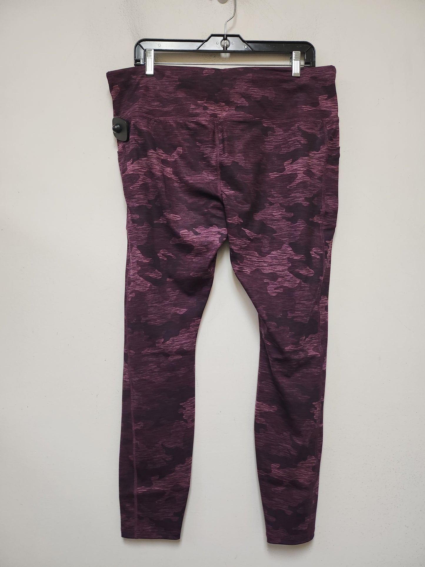 Athletic Leggings By Avia In Camouflage Print, Size: Xxl