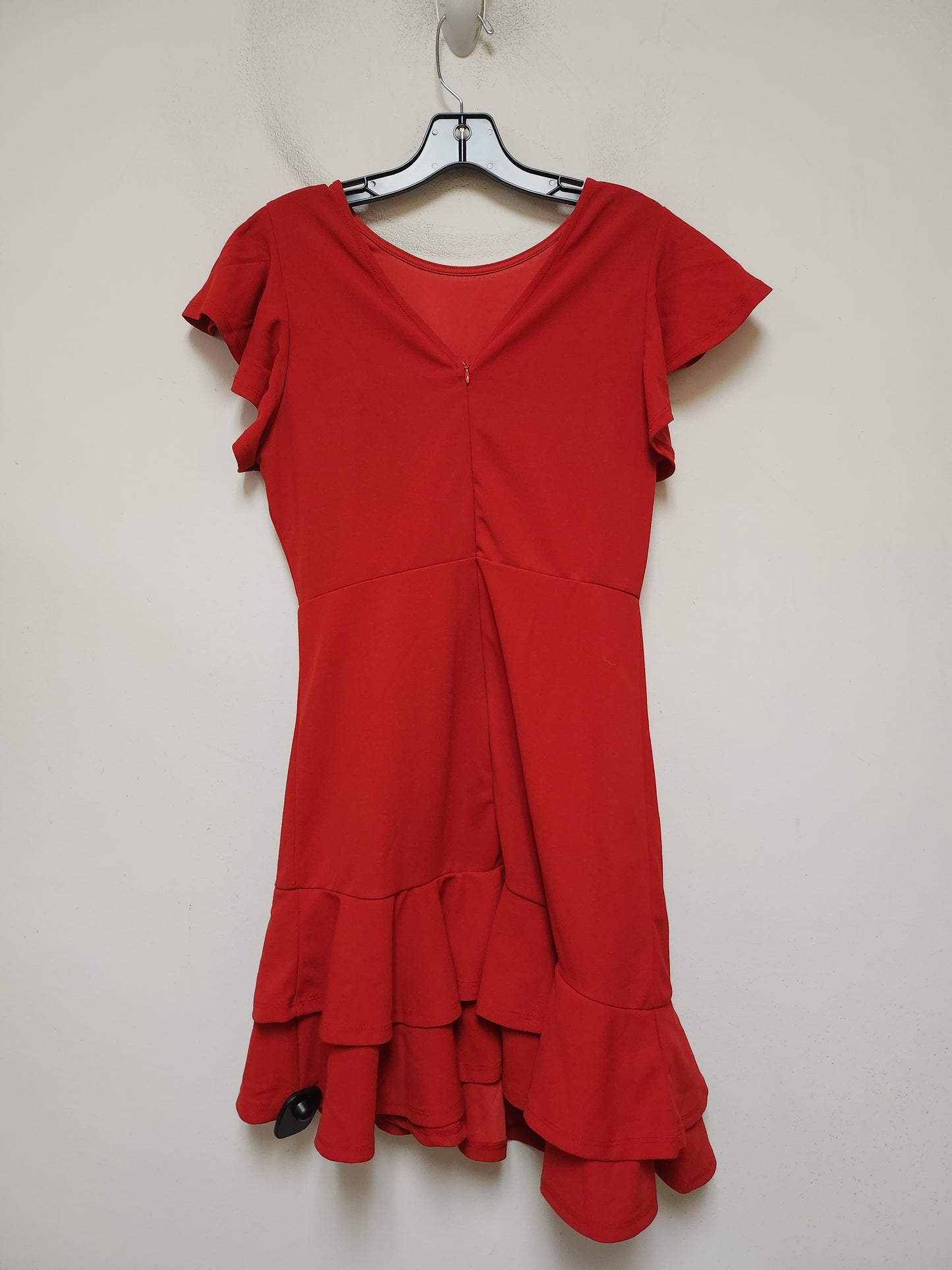 Dress Casual Short By Clothes Mentor In Red, Size: M