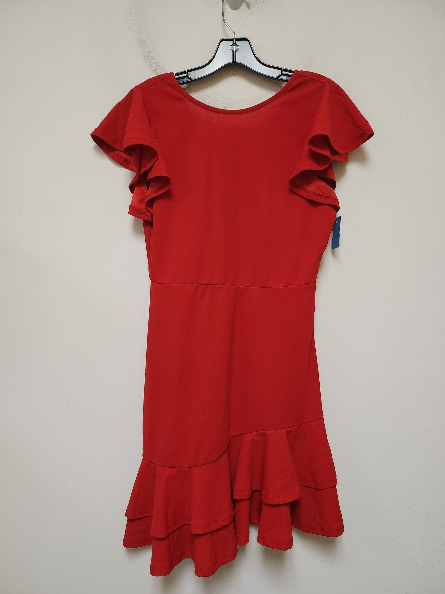 Dress Casual Short By Clothes Mentor In Red, Size: M