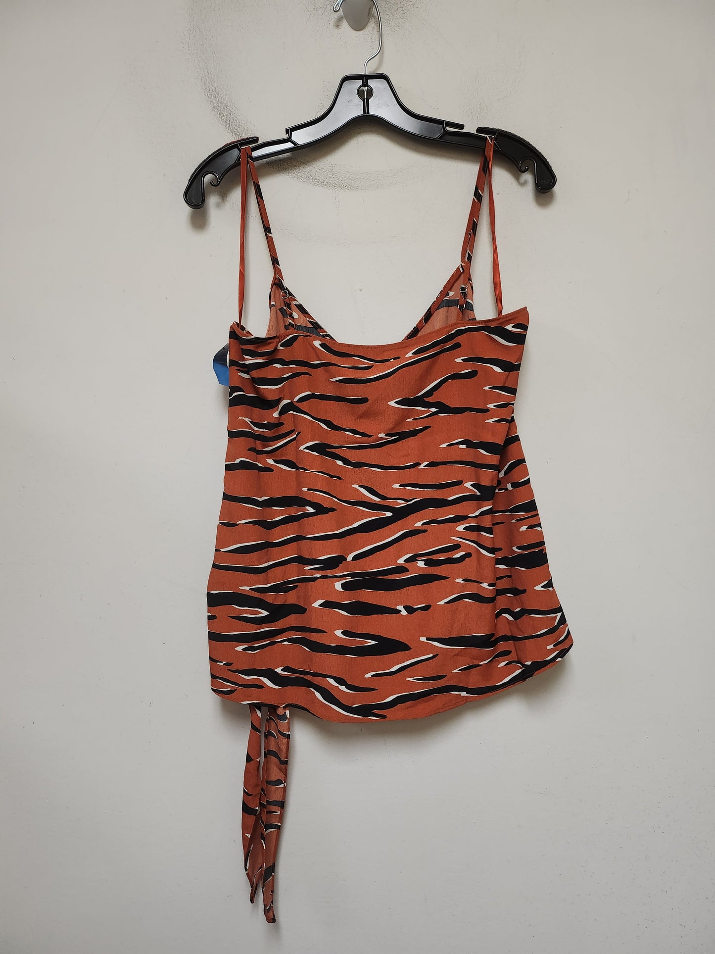 Top Sleeveless By Naked Zebra In Animal Print, Size: M