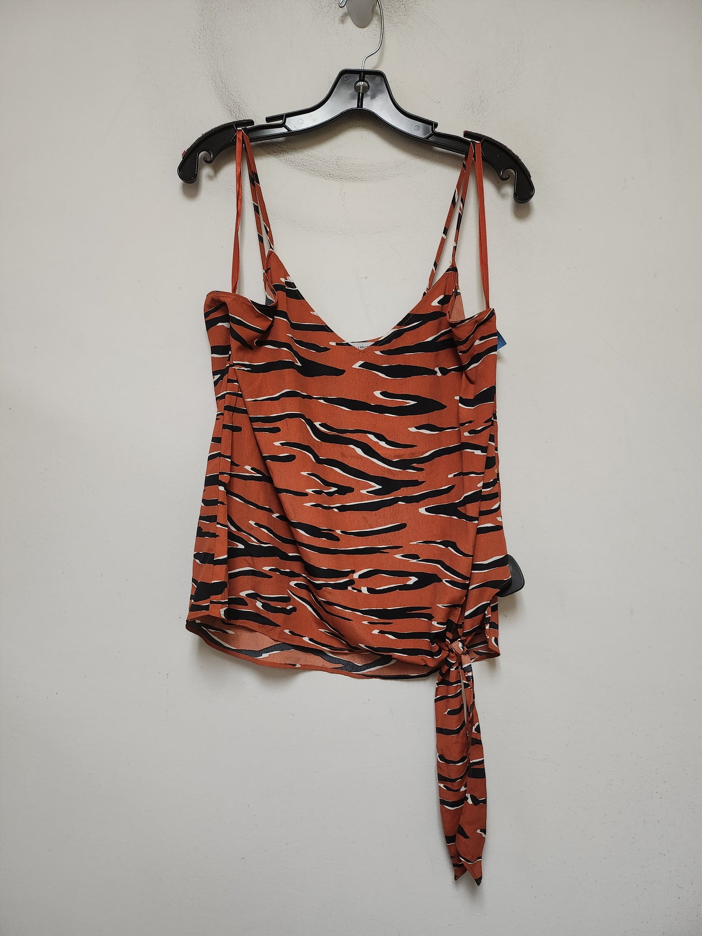 Top Sleeveless By Naked Zebra In Animal Print, Size: M