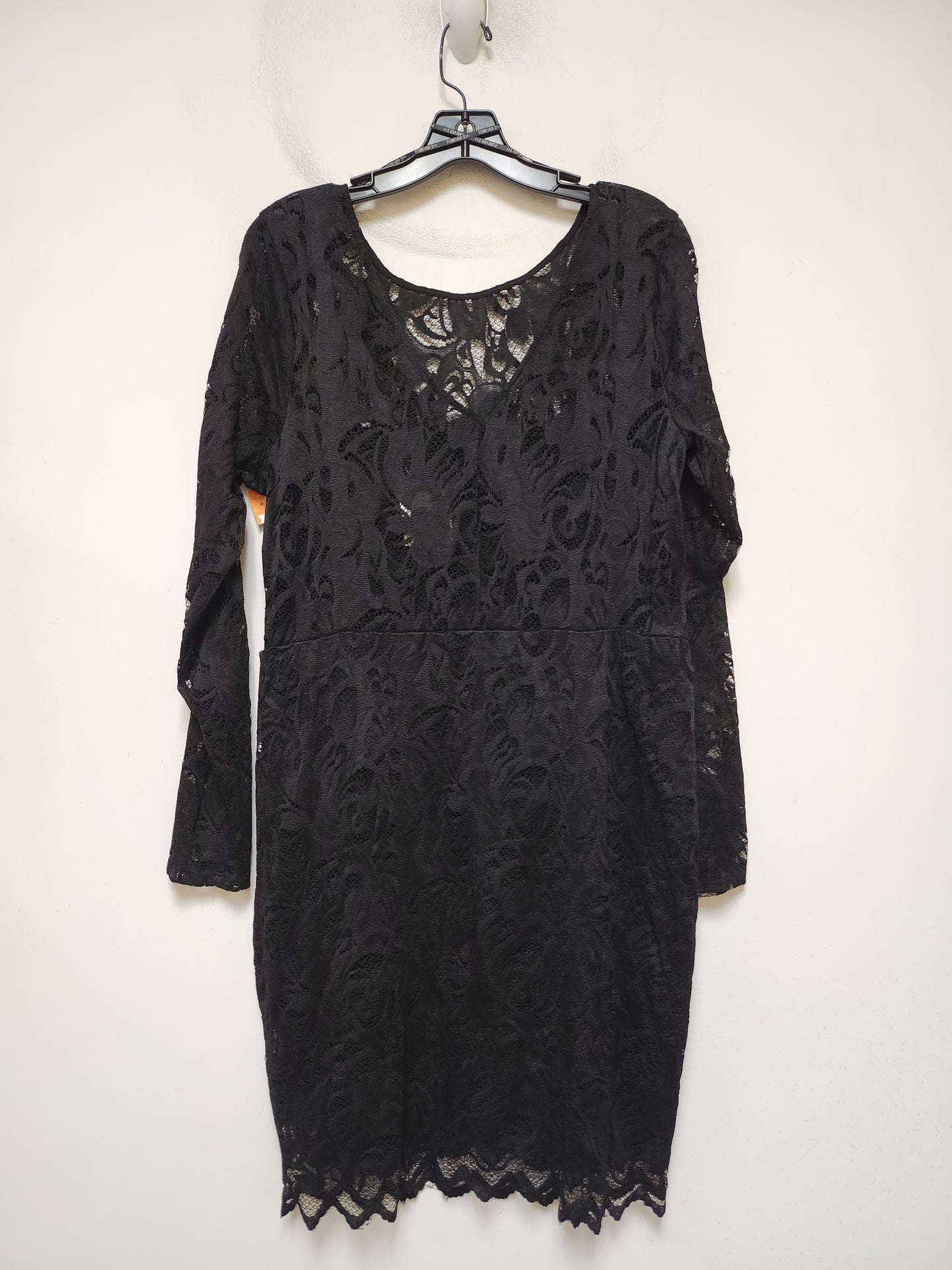 Dress Casual Short By Forever 21 In Black, Size: 2x