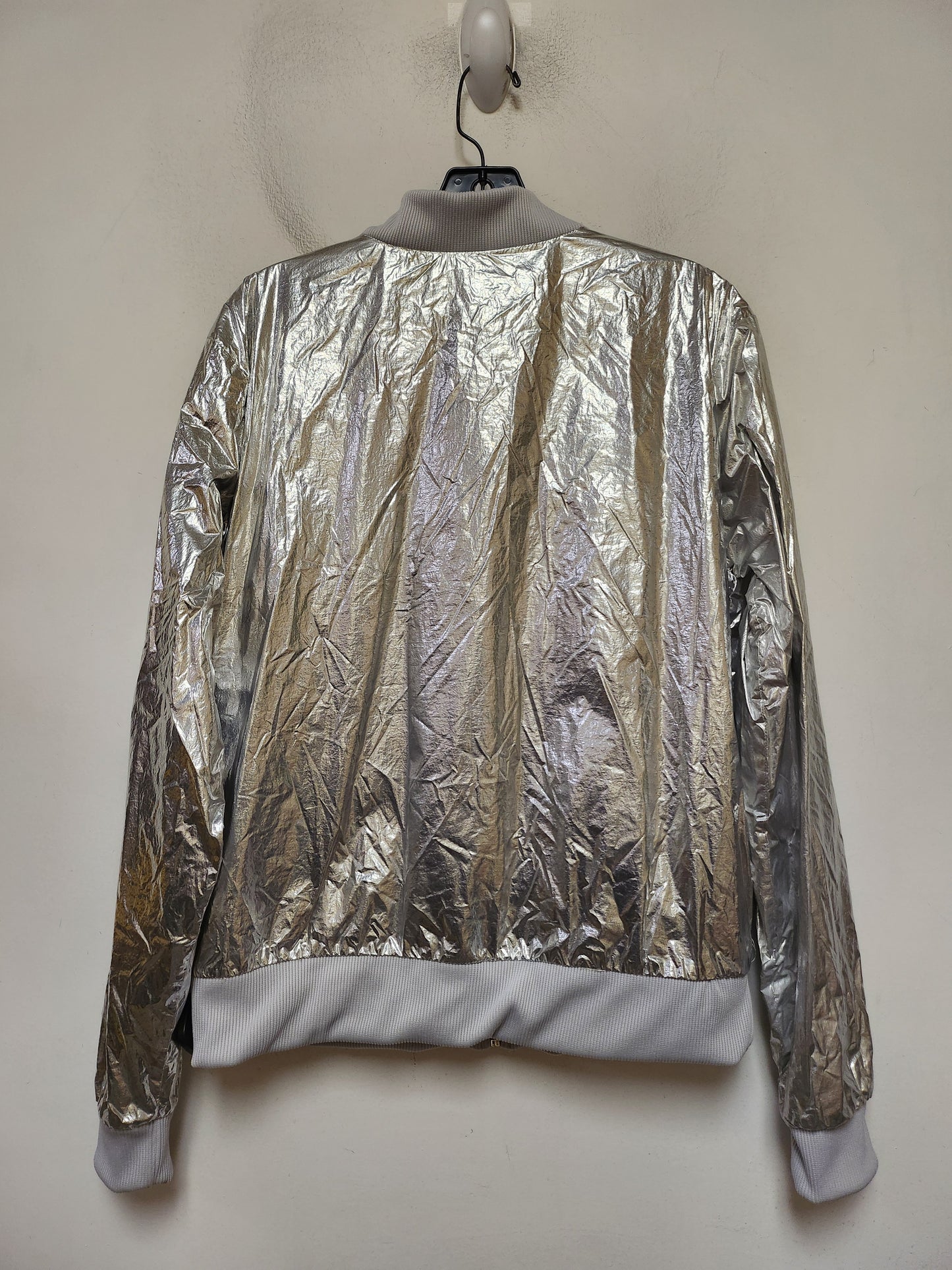 Jacket Other By Victorias Secret In Silver, Size: L