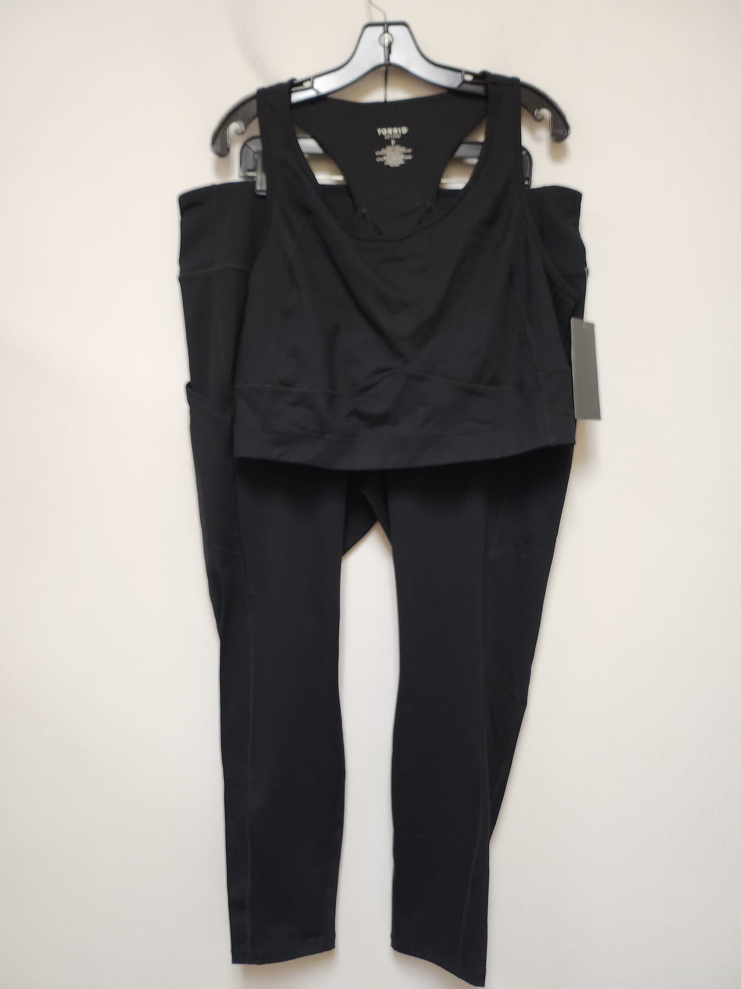 Athletic Pants 2pc By Torrid In Black, Size: 3x