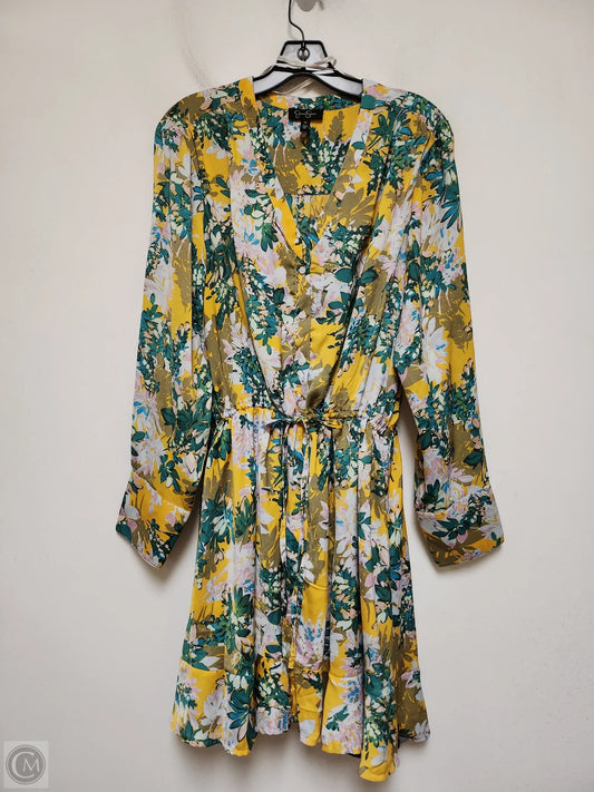 Dress Casual Short By Jessica Simpson In Floral Print, Size: Xl
