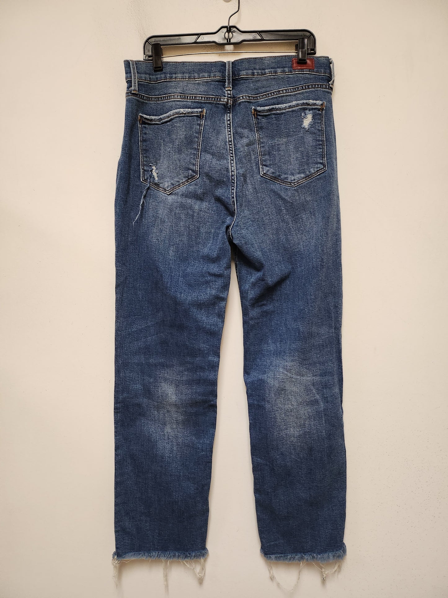 Jeans Straight By Clothes Mentor In Blue Denim, Size: 16