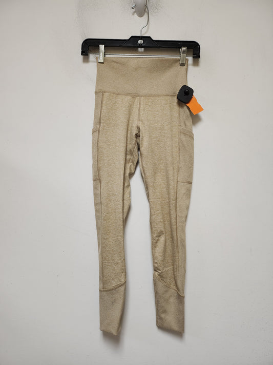 Athletic Leggings By Aerie In Tan, Size: S