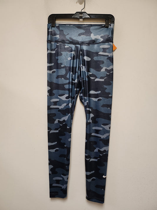 Athletic Pants By Nike Apparel In Camouflage Print, Size: M