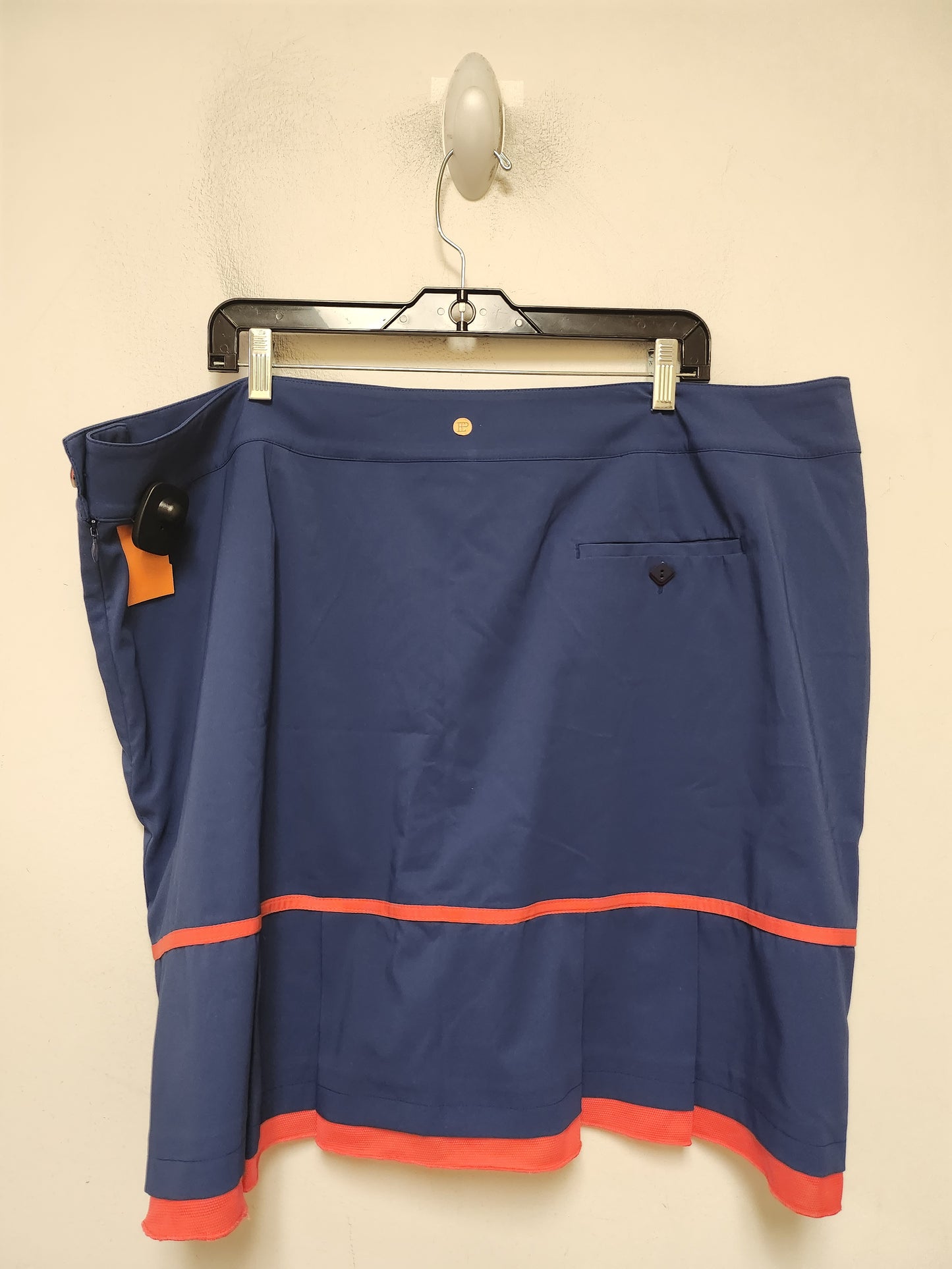 Athletic Skirt By Clothes Mentor In Blue, Size: 2x