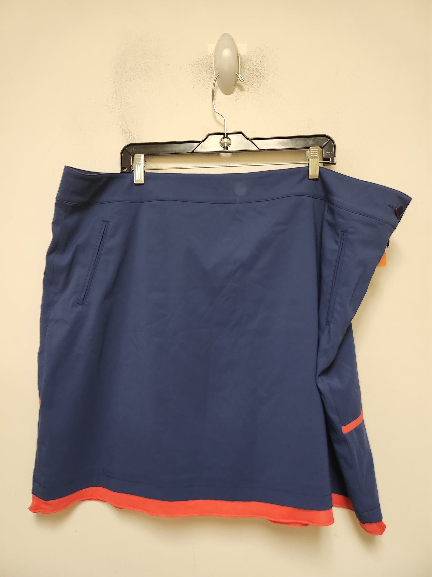 Athletic Skirt By Clothes Mentor In Blue, Size: 2x