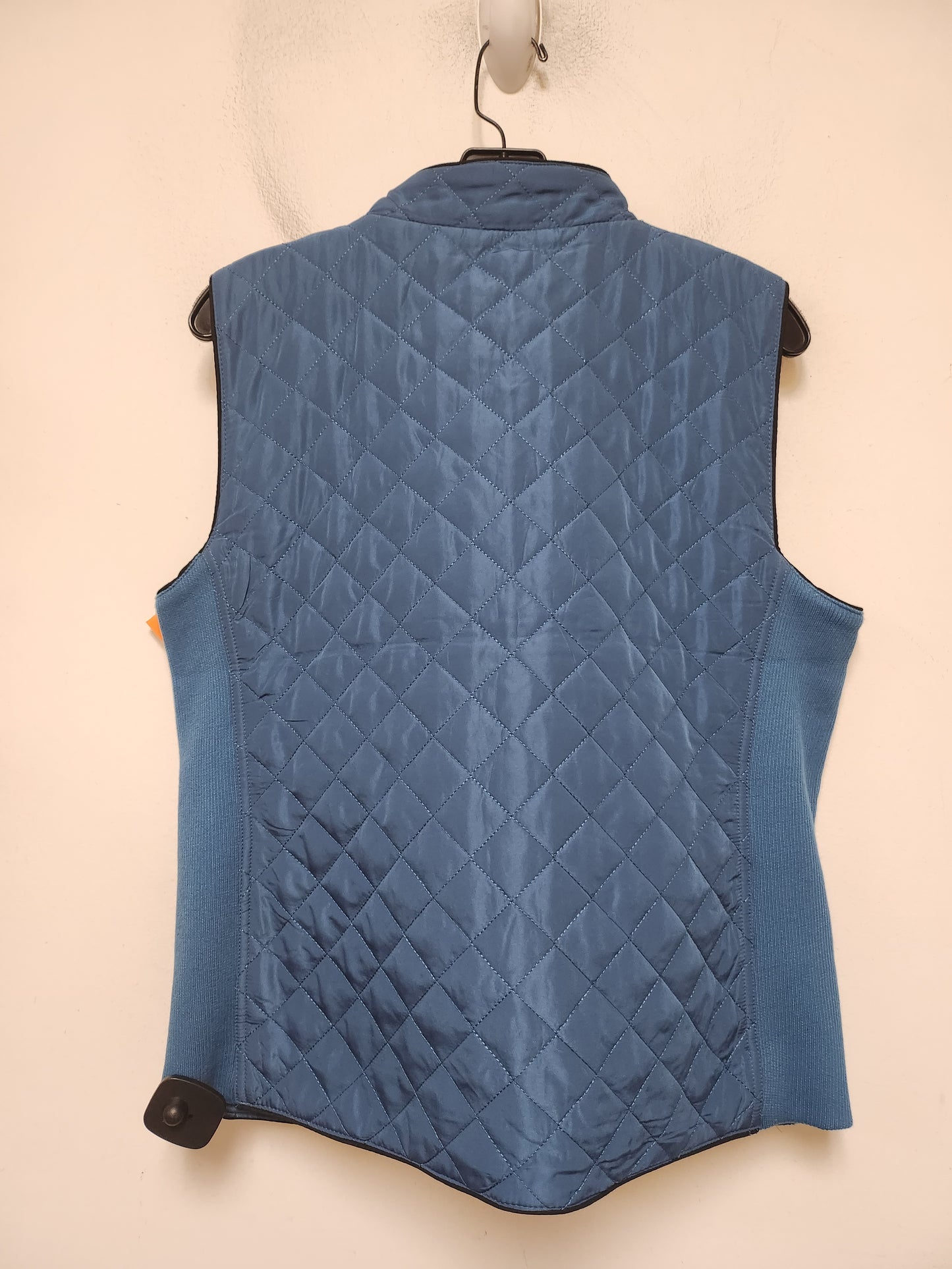Vest Puffer & Quilted By Jones New York In Blue, Size: L