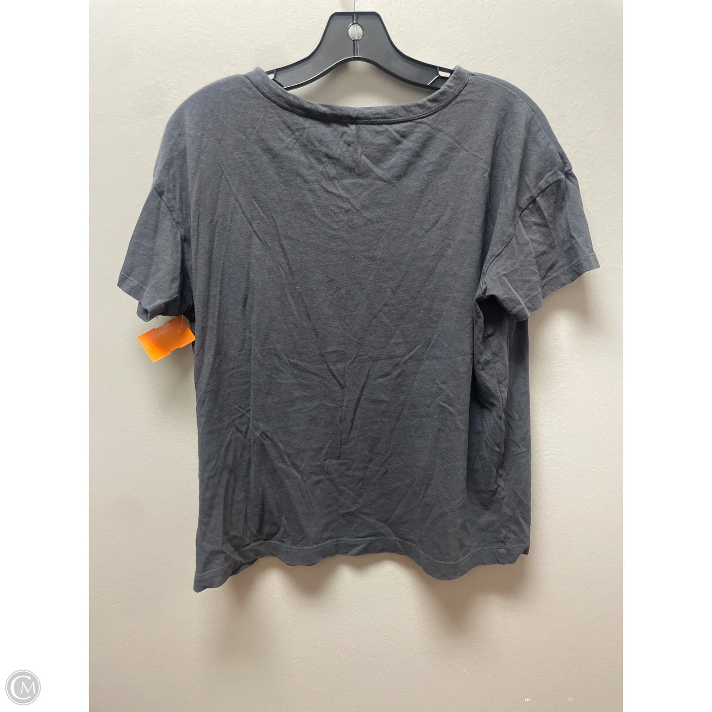 Top Short Sleeve Basic By Old Navy In Grey, Size: M