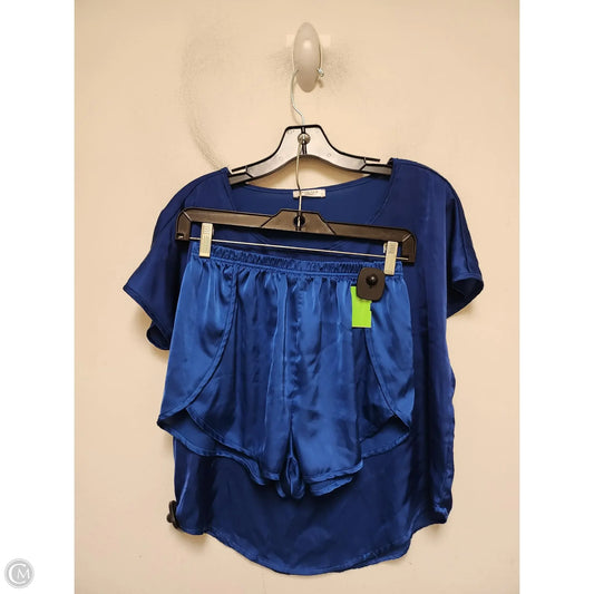 Shorts Set By Clothes Mentor In Blue, Size: S