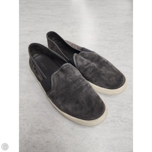 Shoes Flats By Vince In Grey, Size: 9