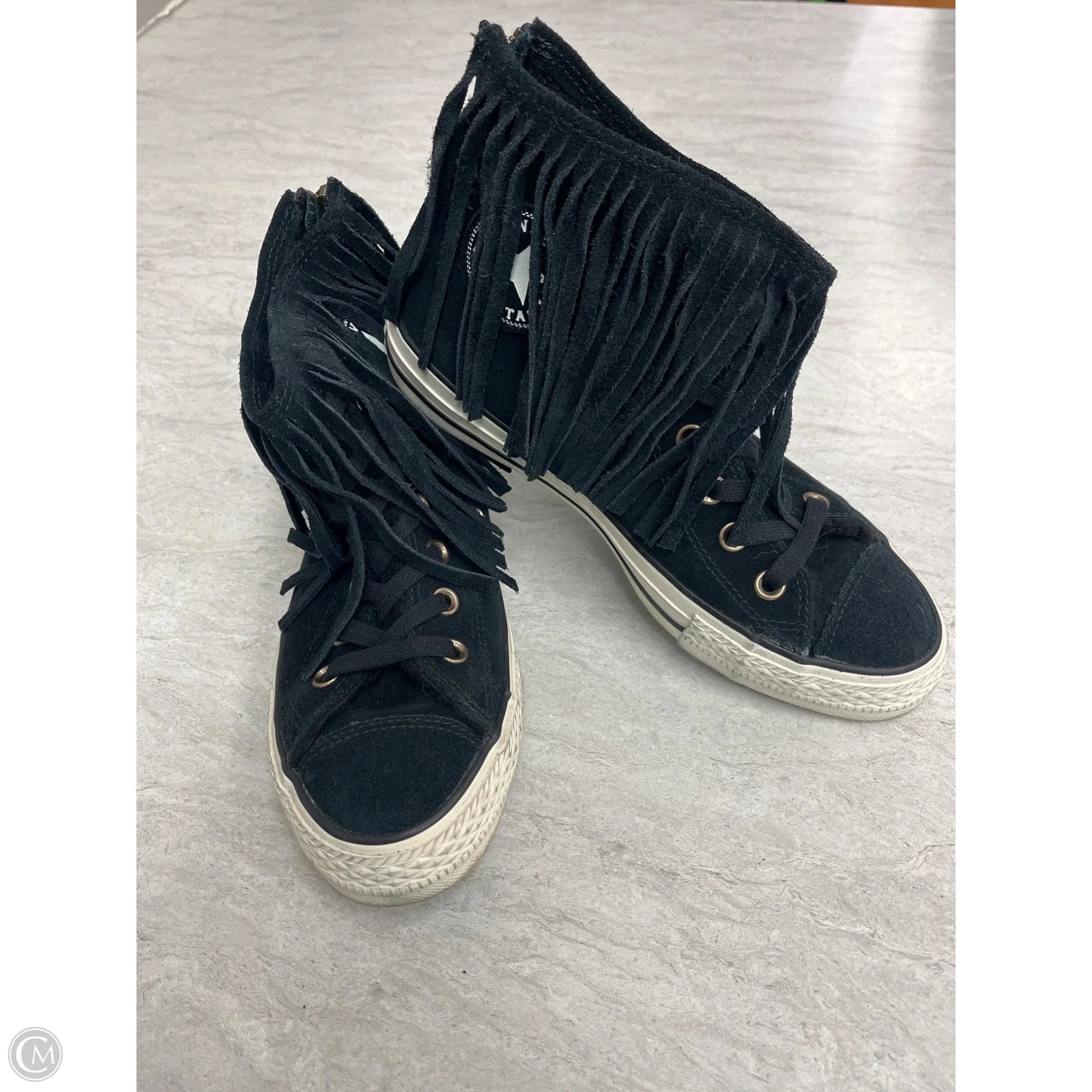 Shoes Sneakers By Converse In Black, Size: 8