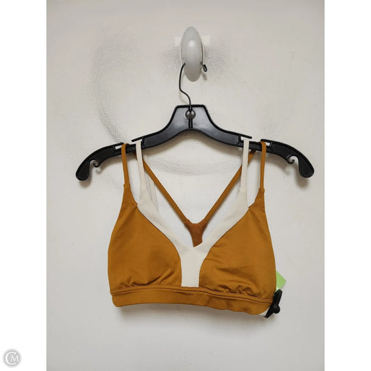 Athletic Bra By Lululemon In Yellow, Size: 4