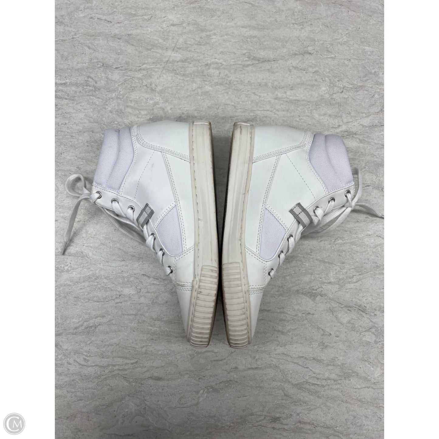 Shoes Sneakers By Calvin Klein In White, Size: 9