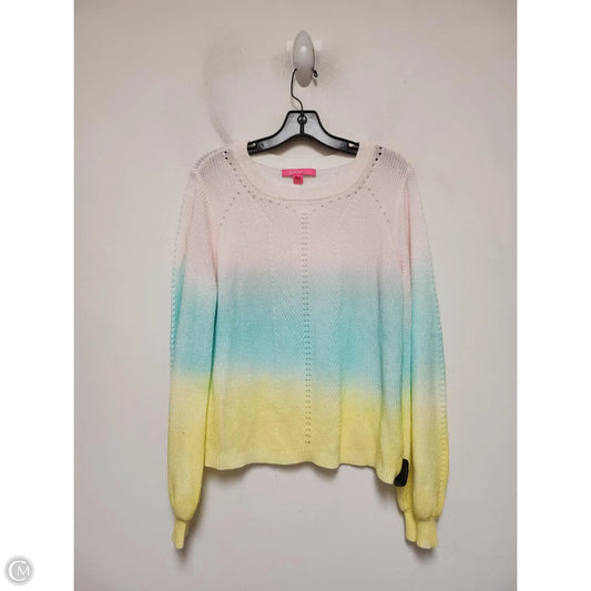 Sweater Designer By Lilly Pulitzer In Multi-colored, Size: L