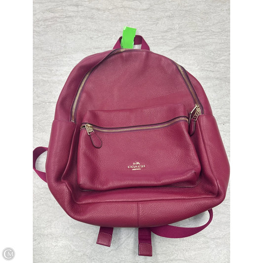 Backpack Designer By Coach, Size: Medium