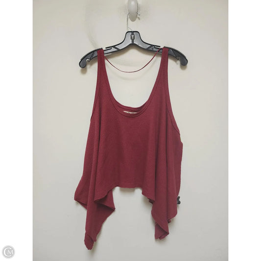 Top Sleeveless By We The Free In Red, Size: Xs