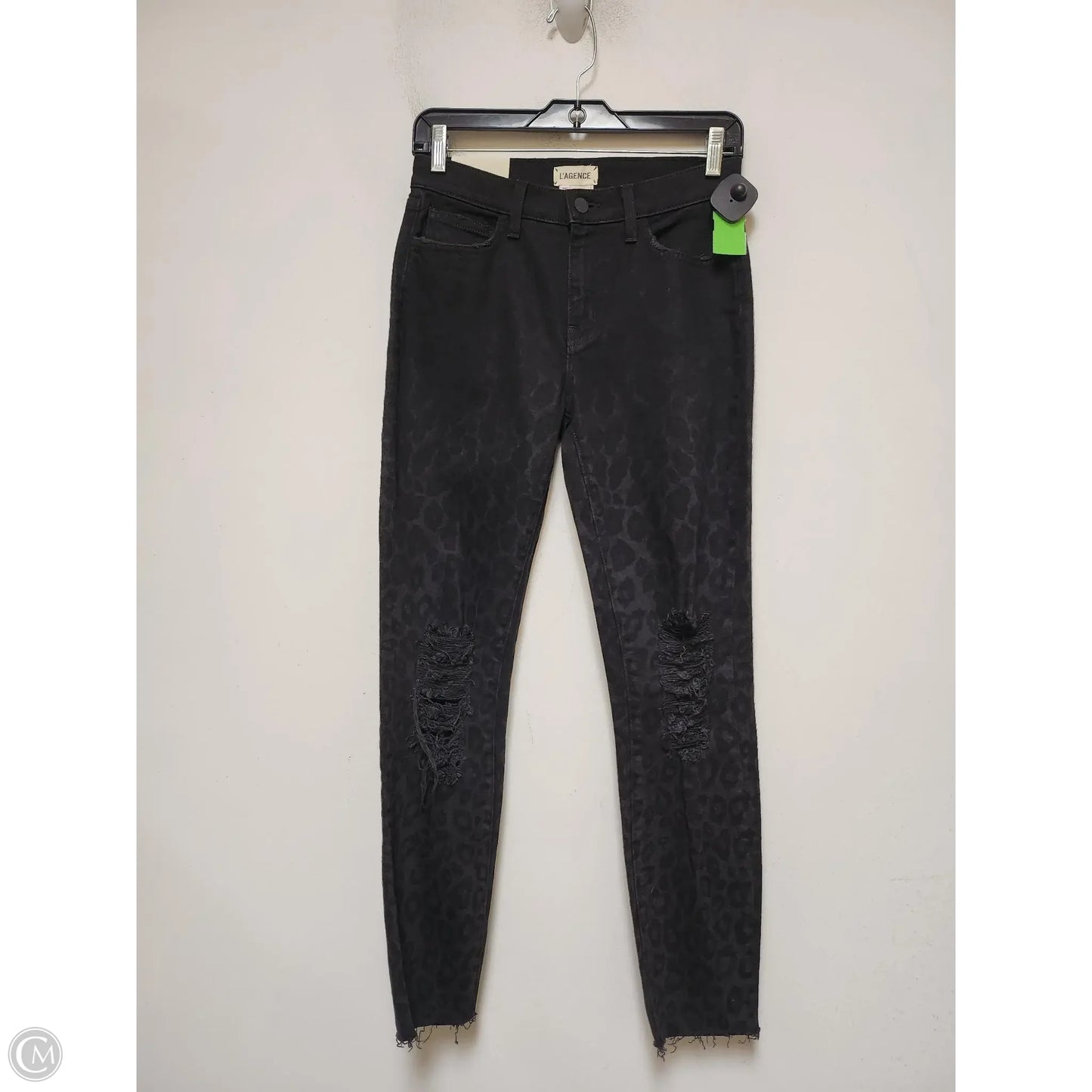 Jeans Skinny By L Agence In Black, Size: 2