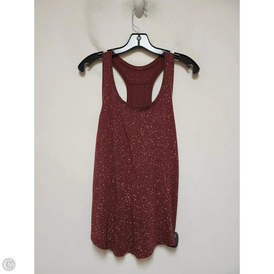 Athletic Tank Top By Lululemon In Red, Size: S