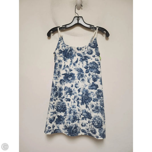 Athletic Dress By Abercrombie And Fitch In Blue & White, Size: Xsp